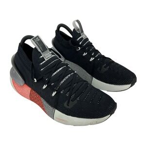 Under Armour HOVR Phantom Shoes Womens Size 8 Black Running Sneakers 3025521-001
